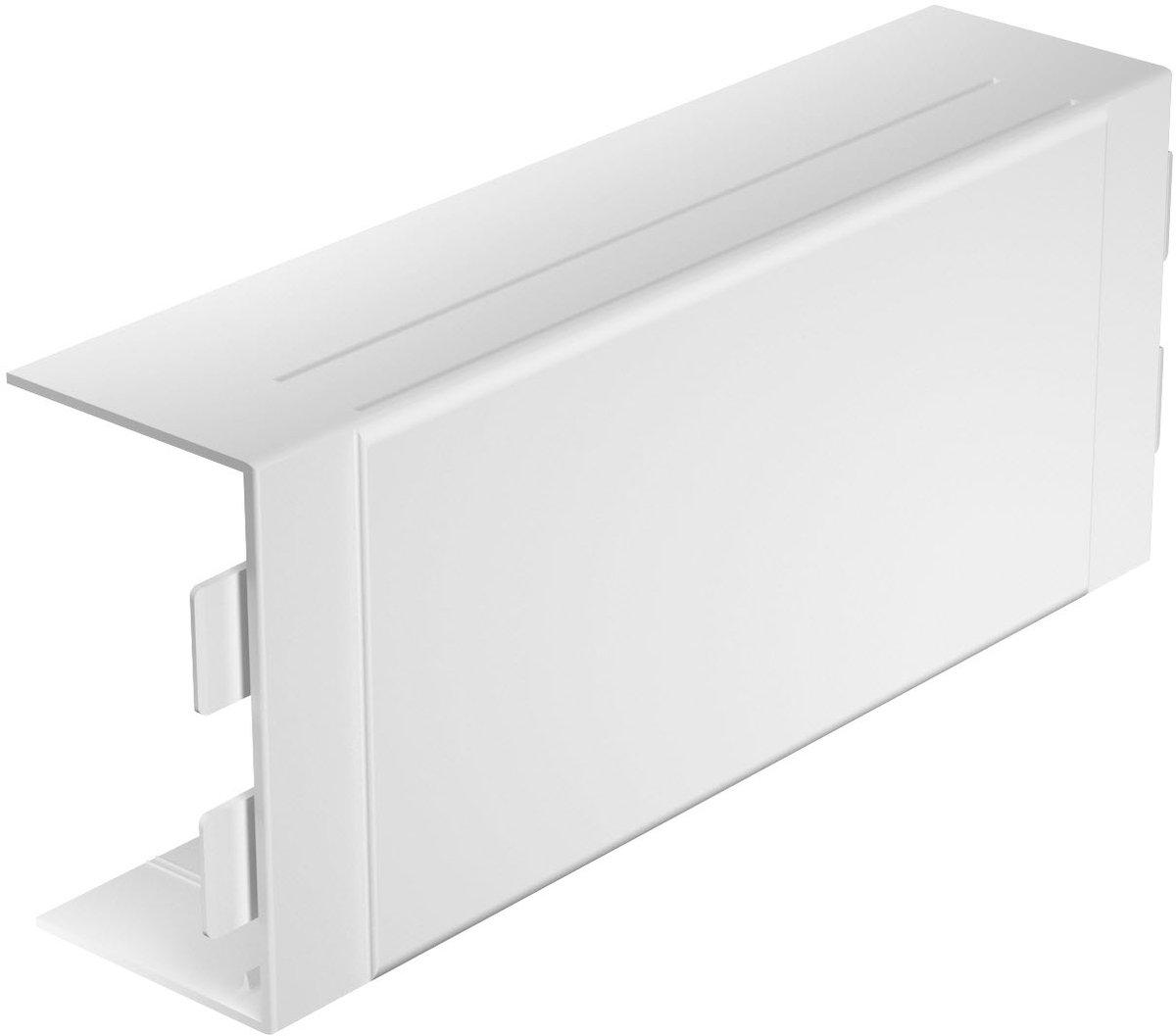 T- und Kreuzstückhaube 60x110mm PVC lichtgrau 7035