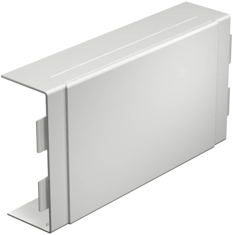 T- und Kreuzstückhaube 60x150mm PVC lichtgrau 7035