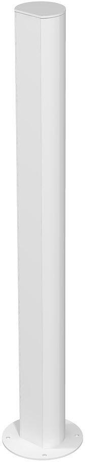 Installationssäule Boden 70x670 Alu reinweiß 9010