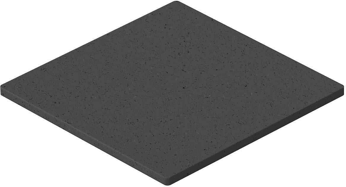 Gummiunterlage GUM schwarz