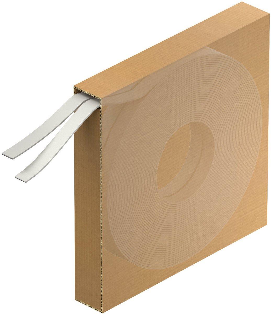 Spannband per Rolle: 20 m 8x0,3 A2 K tiefschwarz 9005