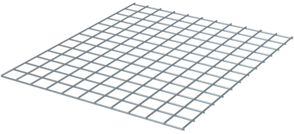 Stahldrahtgitter groß 1000x600mm St tauchfeuerverzinkt