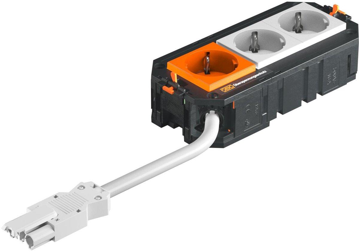 Universalträger Connect mit Wieland Stecksystem VDE 165x76x45