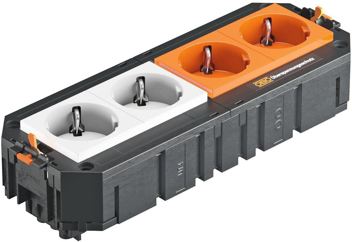 Universalträger Connect mit Wieland Stecksystem VDE 208x76x45