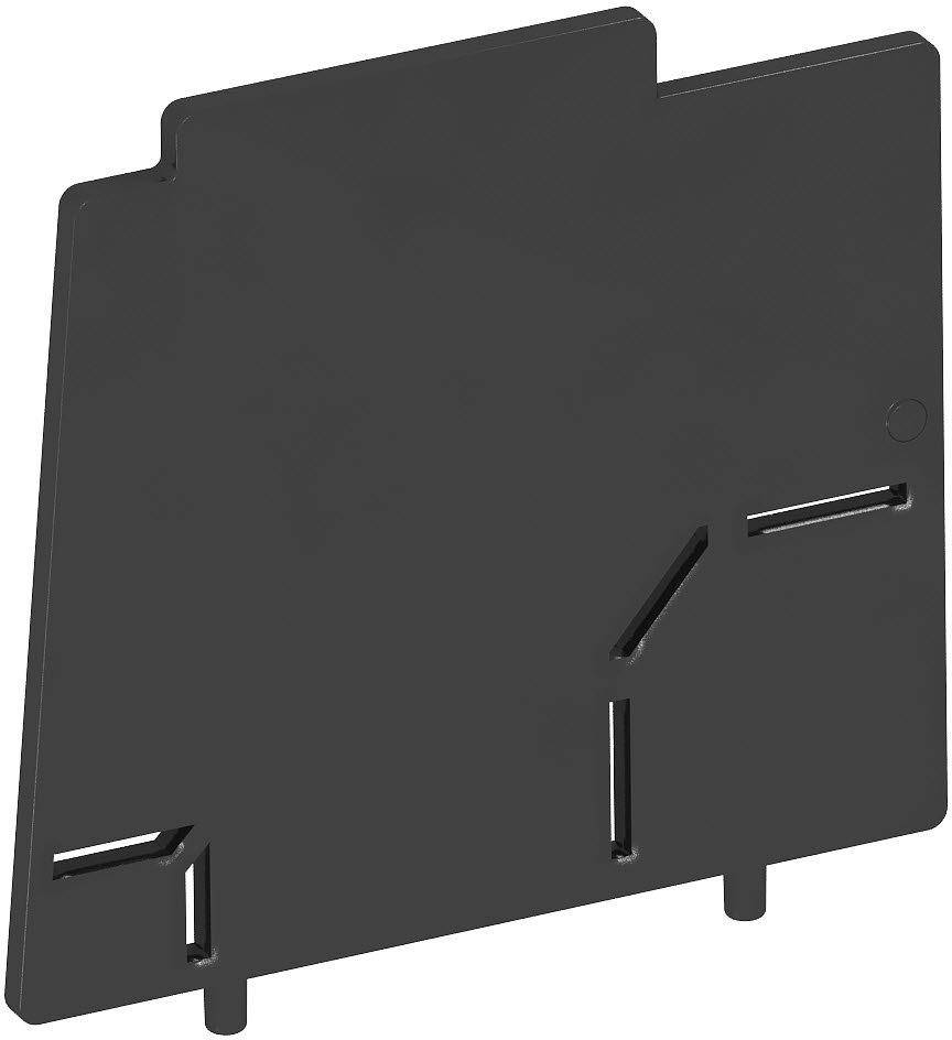 Trennsteg für Gerätebecher Modul 45 PA graphitschwarz 9011