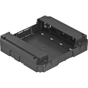Modulträger für Systemhöhe 55 mm PA graphitschwarz 9011