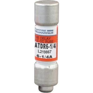 UL-Sicherung zylindrisch Class CC Gr.10x38 600VAC/300VDC 6,25A träge