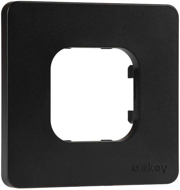 ekey xLine Rahmen für xLine Fingerprint 1-fach aus Kunststoff in Schwarz