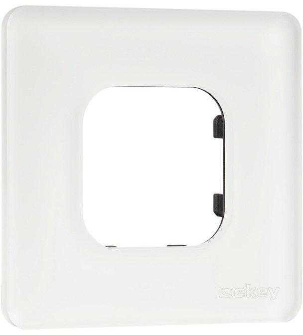 ekey xLine Rahmen für xLine Fingerprint 1-fach aus Glas in Weiß