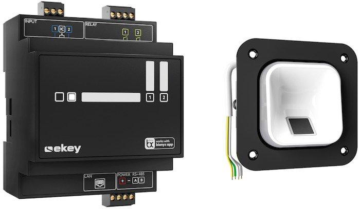 ekey sLine Fingerprintset in Weiß