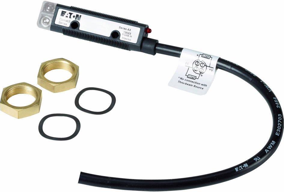 Einweglichtschranke Sender Sn=24m 4L 10-30VDC NPN PNP M18 Kunststoff M12