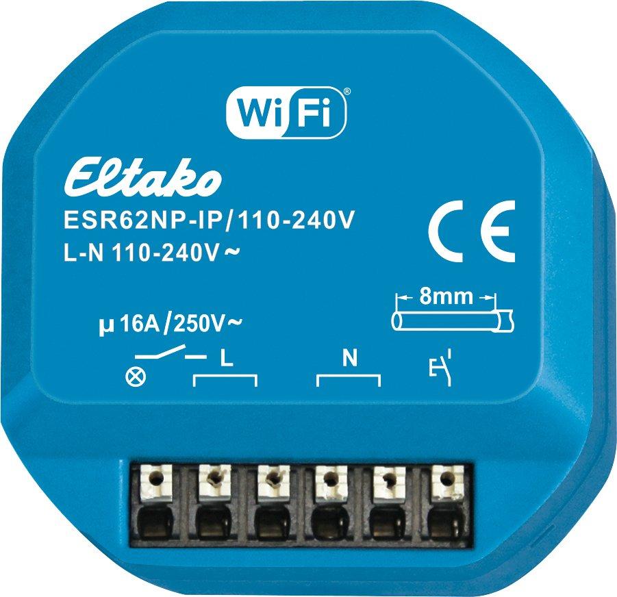 Stromstoß-Schaltrelais IP Wi-Fi 1 Schließer nicht potenzialfrei 16A Apple Home