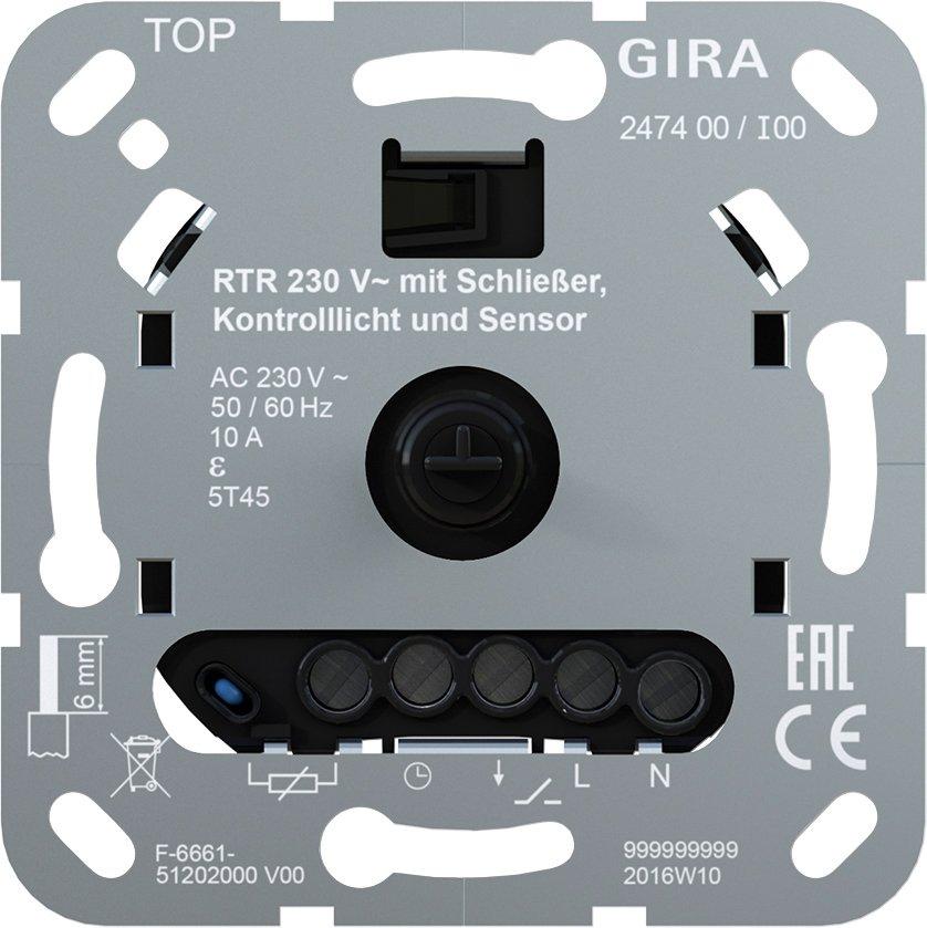 RTR 230 V Schließer Kontroll FBH Einsatz