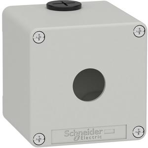 Leergehäuse XAP Metall grau für 1x22mm 80x80x77 mm M20