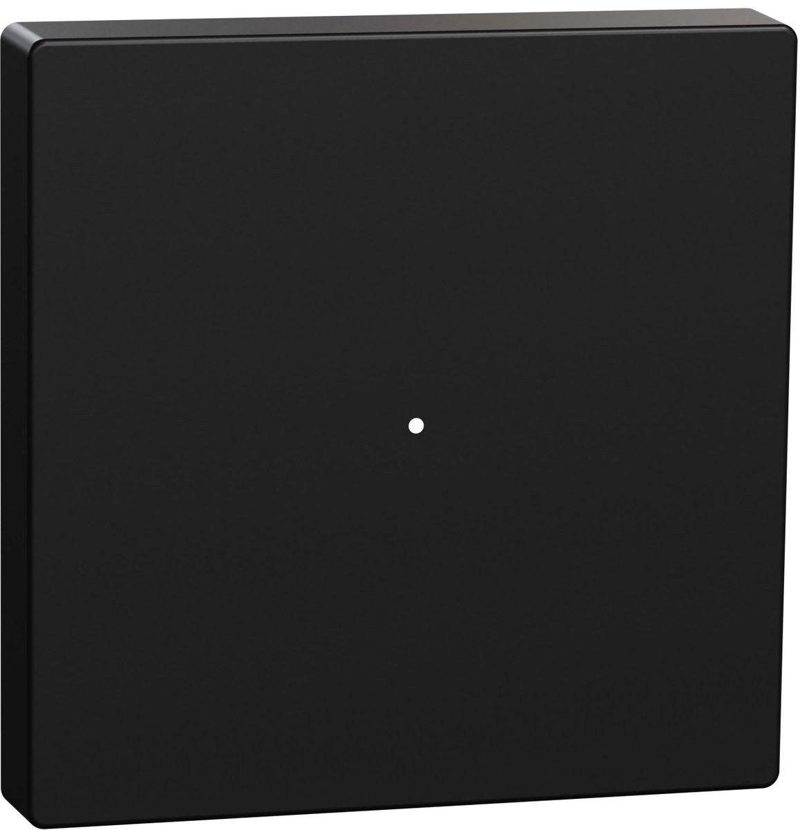 Wippe für Taster-Modul 1-fach schwarz matt - Thermoplast recycelt