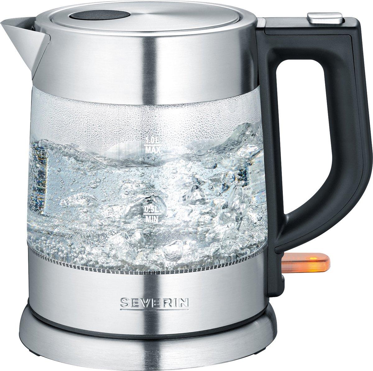 Wasserkocher 1L 2200W WK 3468 Silber