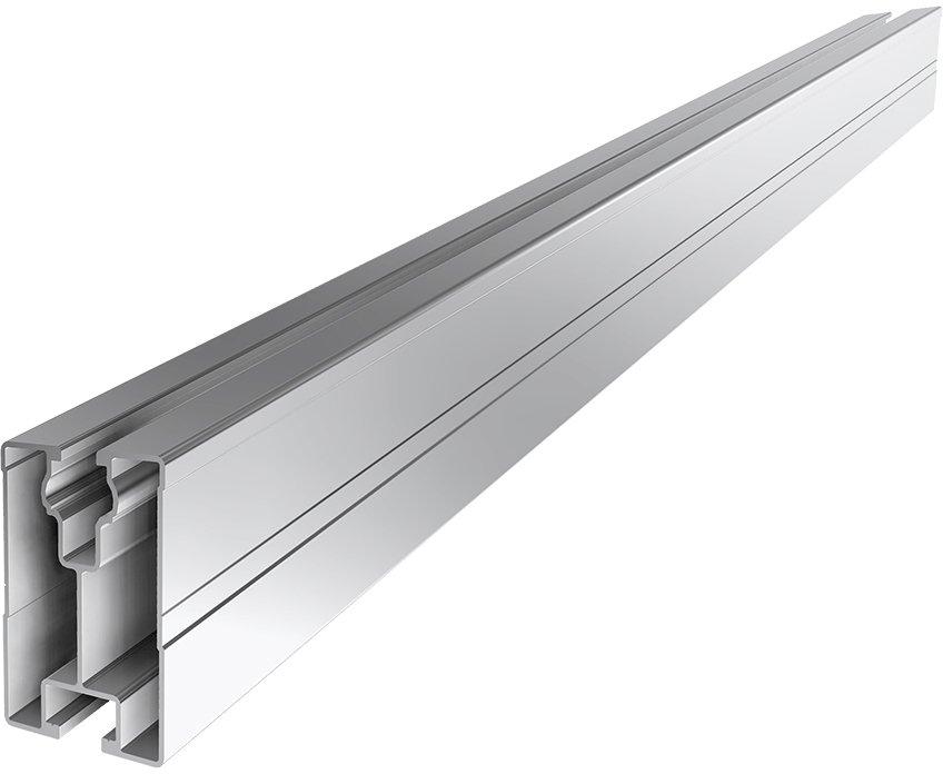 Modultragschiene 60x40 mm - 4,75 m