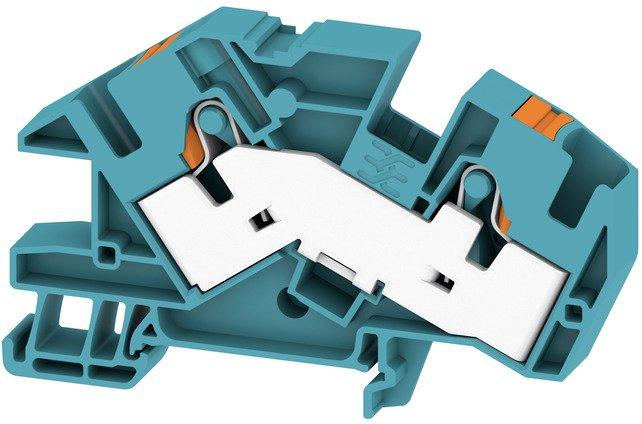 Durchgangs-Reihenklemme 16 mm² AITB 16 BB 2C blau
