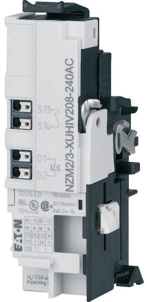 Arbeitsstromauslöser für NZM2/3 1 voreilender Hilfsschalter 2NO 24AC/DC Push-In