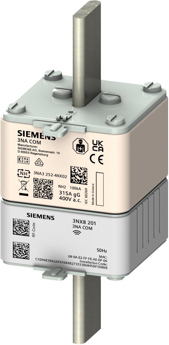 NH-Sicherungseinsatz 3NA COM mit Messfunktion Baugrösse 2 In 250A Un 400V