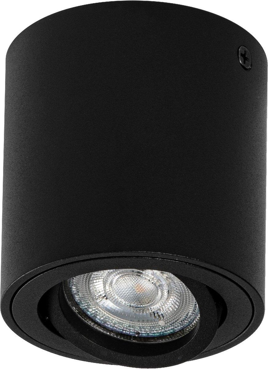Aufbauleuchte SPOT SURFACE ROUND mit GU10-Fassung schwarz