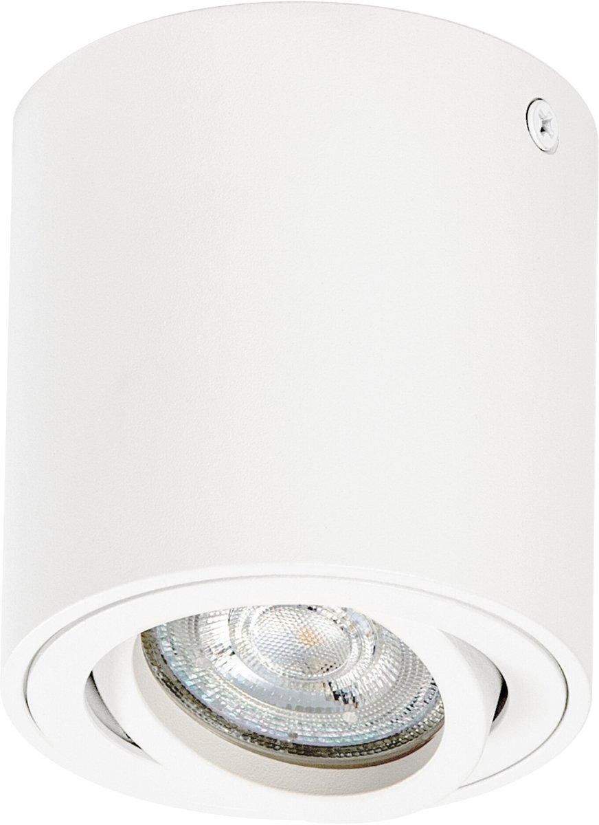 Aufbauleuchte SPOT SURFACE ROUND mit GU10-Fassung weiß