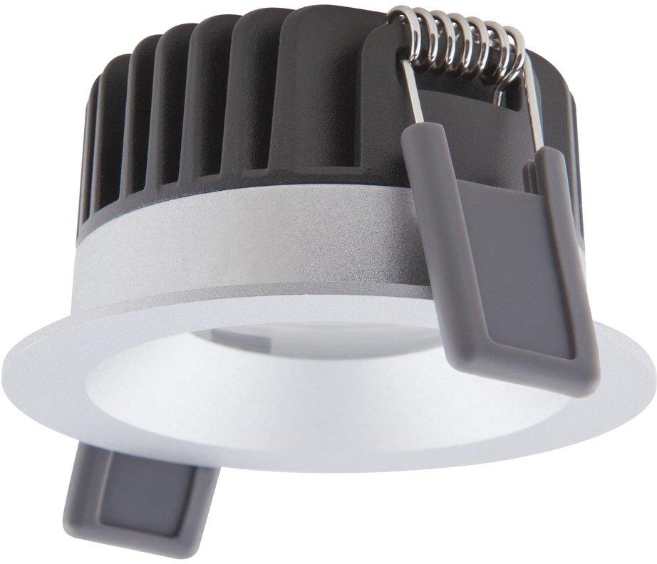 Einbaustrahler SPOT FIX 36° P 8W 930 PS DIM IP44 silber