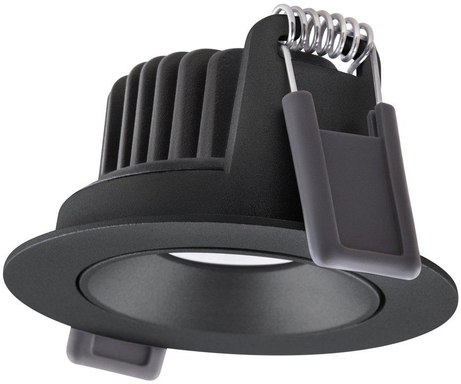 Einbaustrahler SPOT ADJUST 36° P 8W 930 PS DIM IP20 schwarz