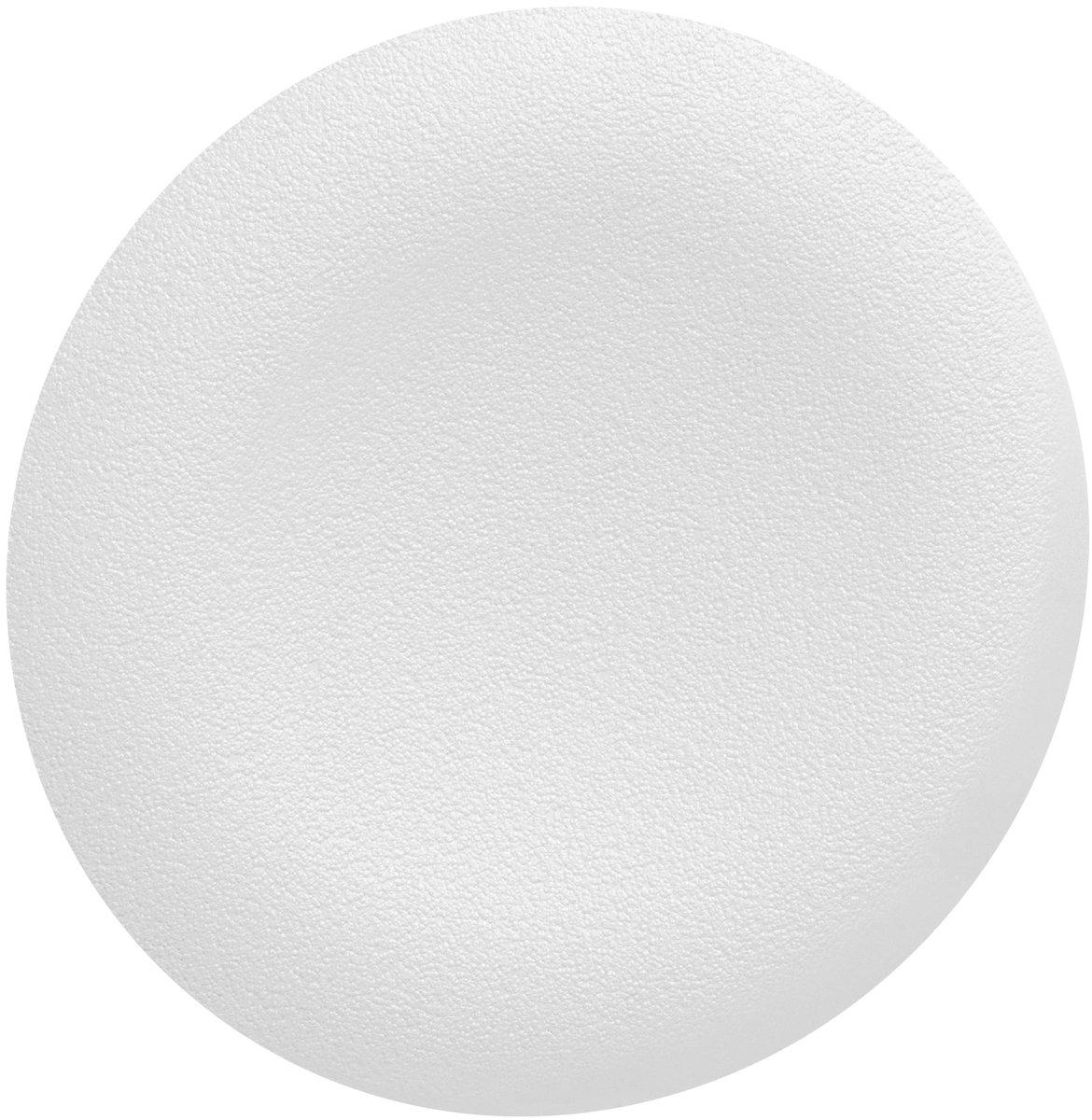 Tastenschild für Frontelement flacher Einbau Ø 30mm in weiss