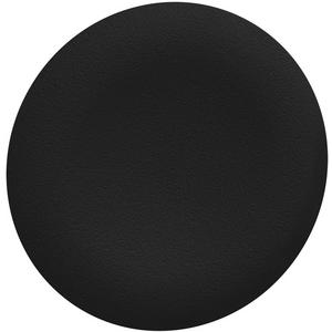 Tastenschild für Frontelement flacher Einbau Ø 30mm in schwarz