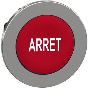 Frontelement für Drucktaster ZB4F Ø 30mm rot nicht rastend