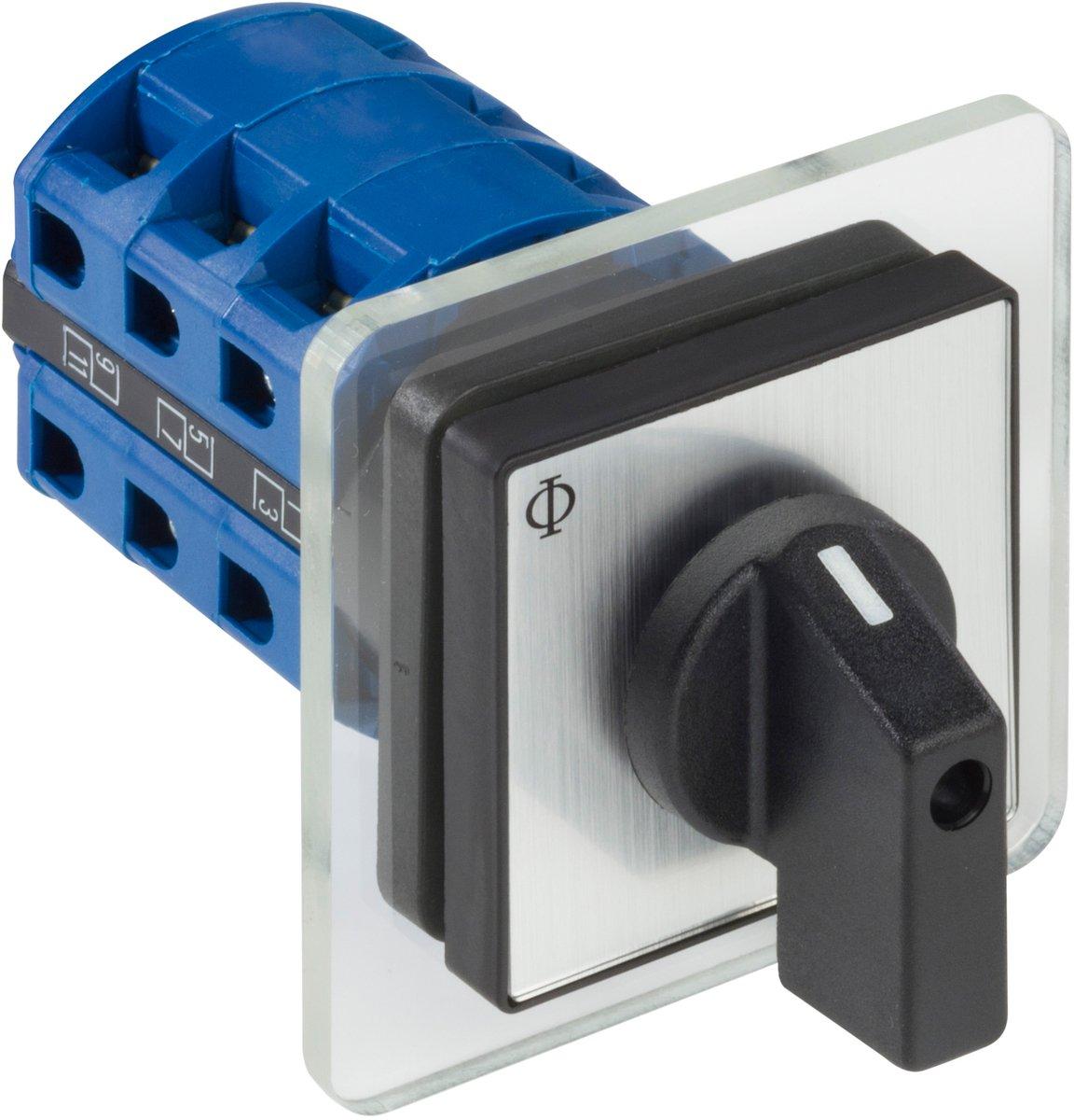 Umschalter mit 0 2-polig 60 Grad AP-Gehäuse IP65