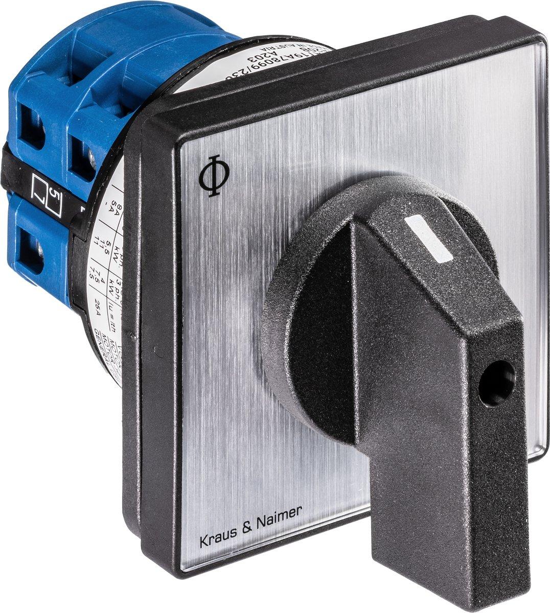 Dahlanderschalter 1 Drehrichtung D-0-YY 4-Lochbefestigung