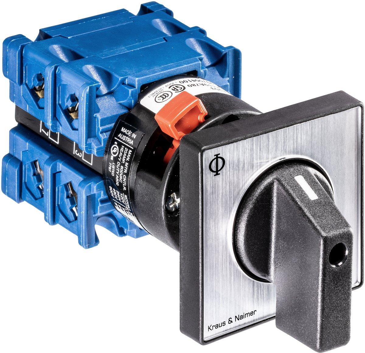 Umschalter ohne 0 5-polig 60 Grad Zentralbefestigung