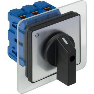 Hauptschalt. 6pol+1NO/1NC AP-Gehäuse IP65 EMV-Ausführg.