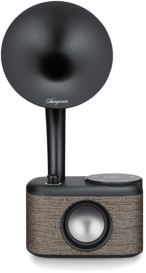 Radio CP-100D Gramophone Design Bluetooth DAB+ schwarz / grau