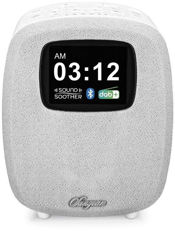 Radio DCR-83 Wecker Bluetooth Nickerchen-Timer weiß