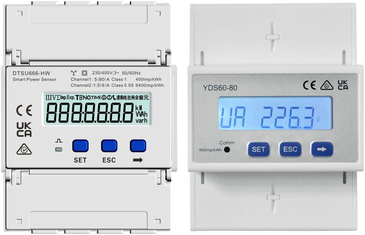 Smart Power Sensor 3-phasig 80A
