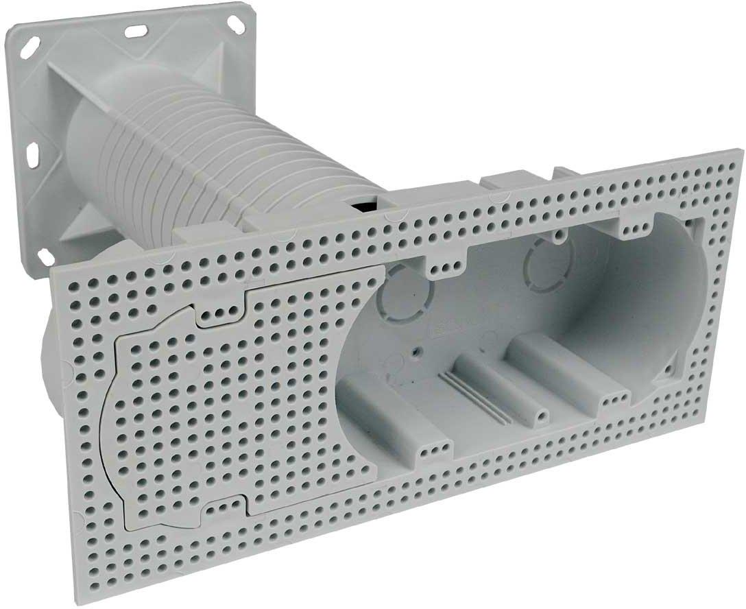 Elektroinstallationsdose in wärmegedämmte Fassaden KEZ m. Mehrfacheinsatz inkl.