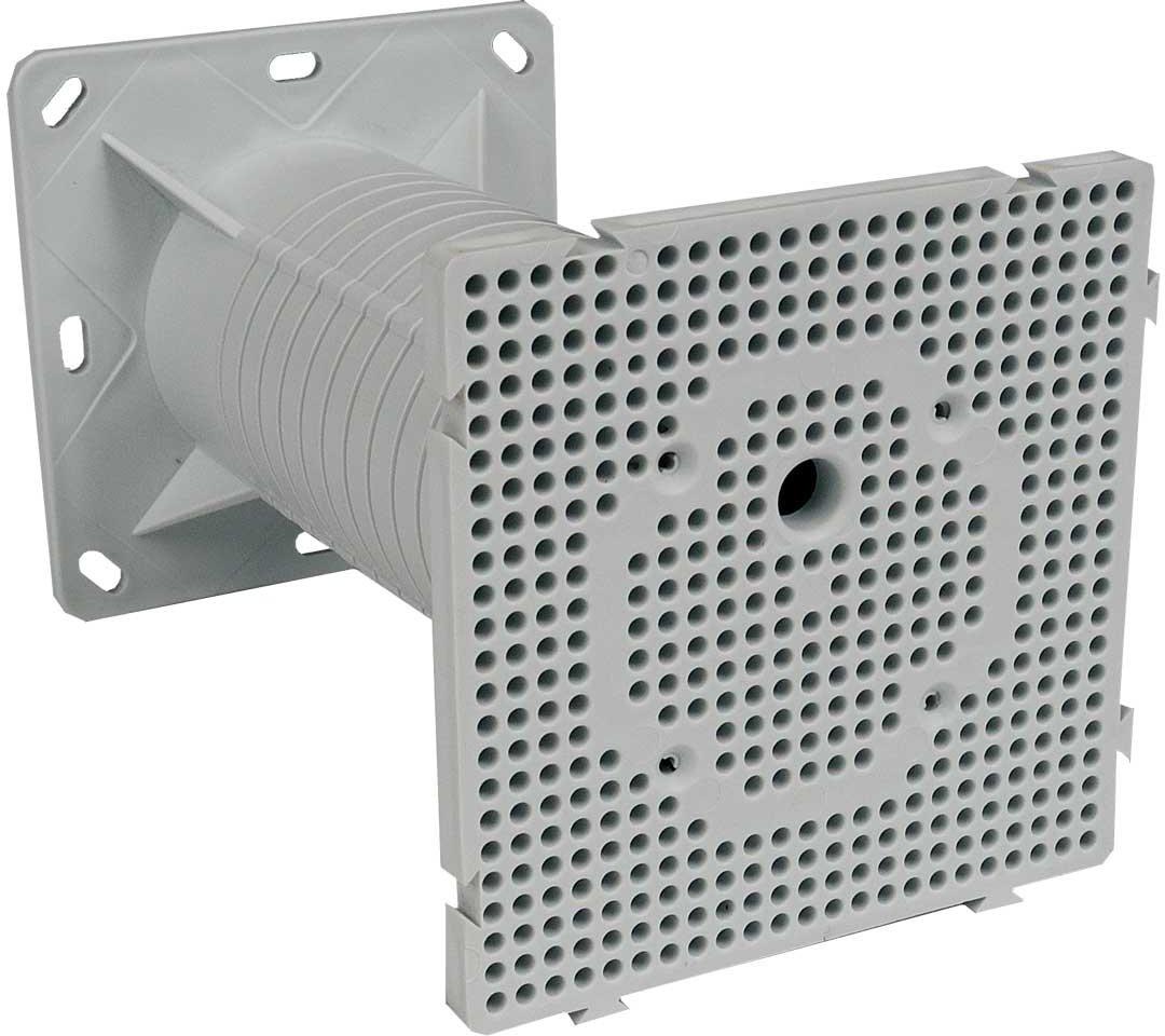 Elektroinstallationsdose in wärmegedämmte Fassaden MDZ m. Montageplatte (40 N)