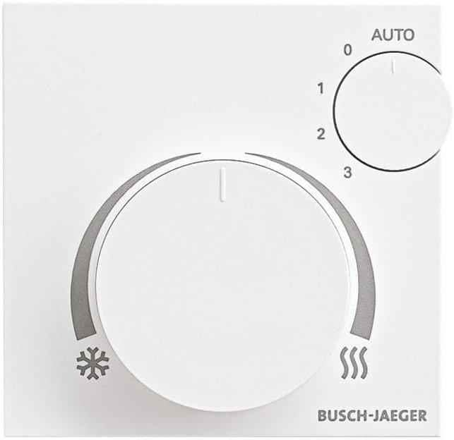 KNX Raumtemperaturregler und FanCoil Bedienelement Busch-Tenton