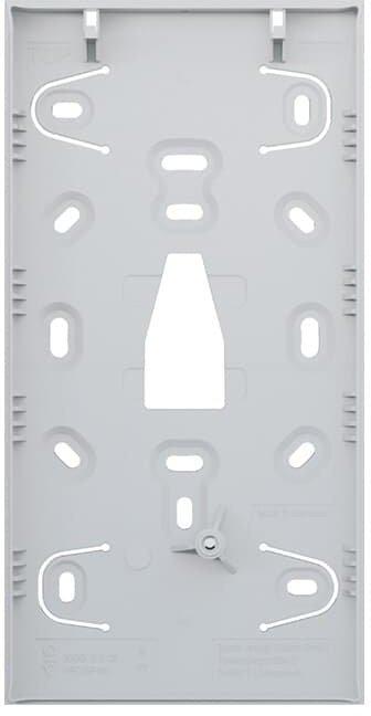 Trägerrahmen AP groß Busch-Tenton alusilber