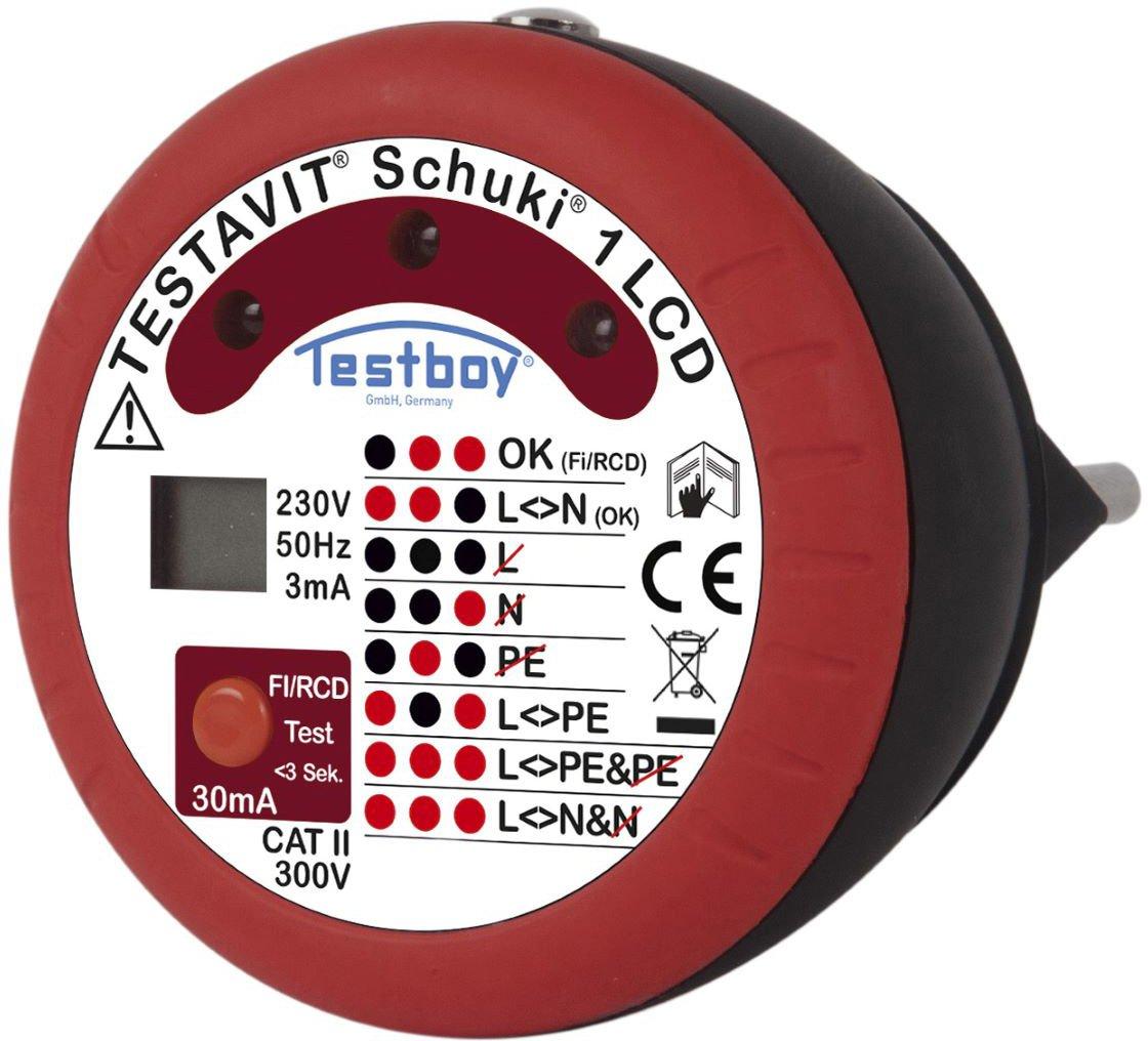 Steckdosenprüfgerät für die unkomplizierte Anschlussprüfung in 230V Anlagen