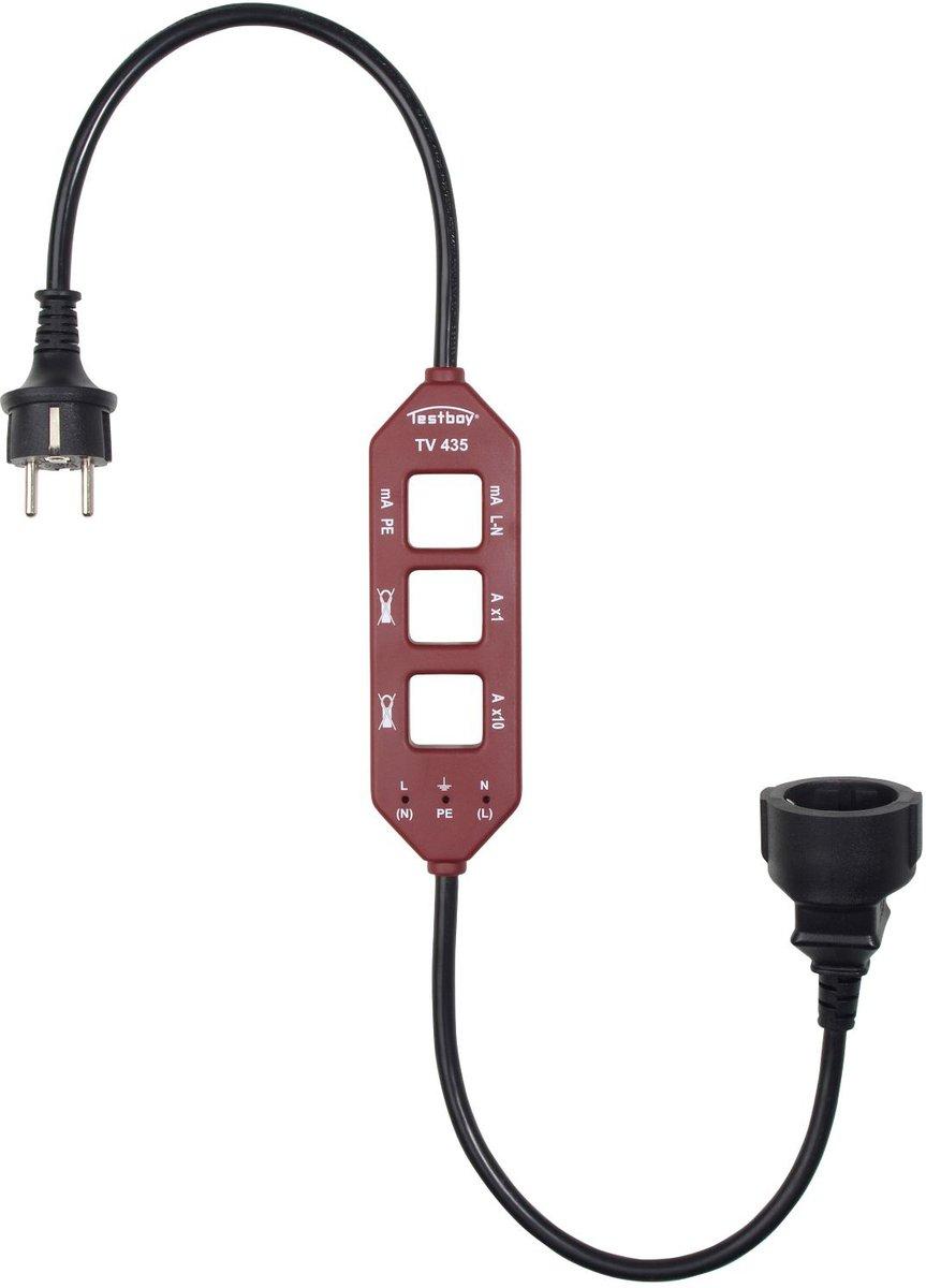 Strom - Messadapter zur Prüfung verschiedener Messwerte eines Verbrauchers