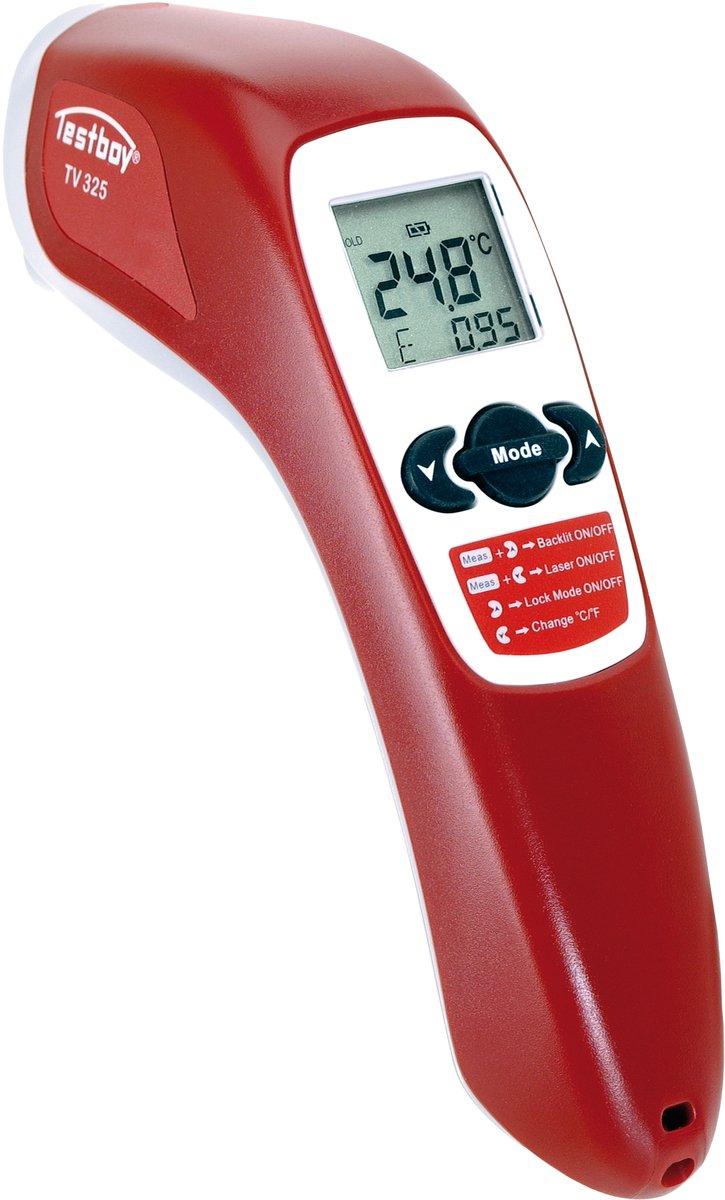 Infrarot-Thermometer mit einstellbarem Emissionswert