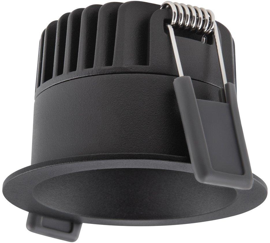 Einbaustrahler SPOT DARKLIGHT 8W 927 PS DIM IP44 schwarz