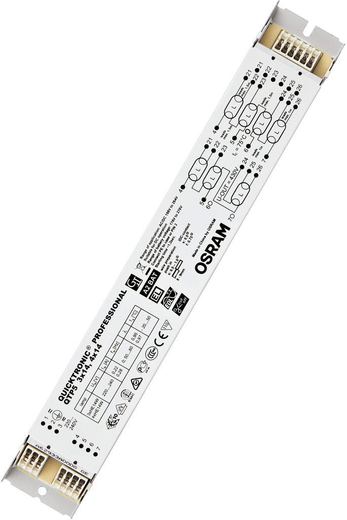 Vorschaltgerät elektronisch QUICKTRONIC PROFESSIONAL 5 3X14,4X14