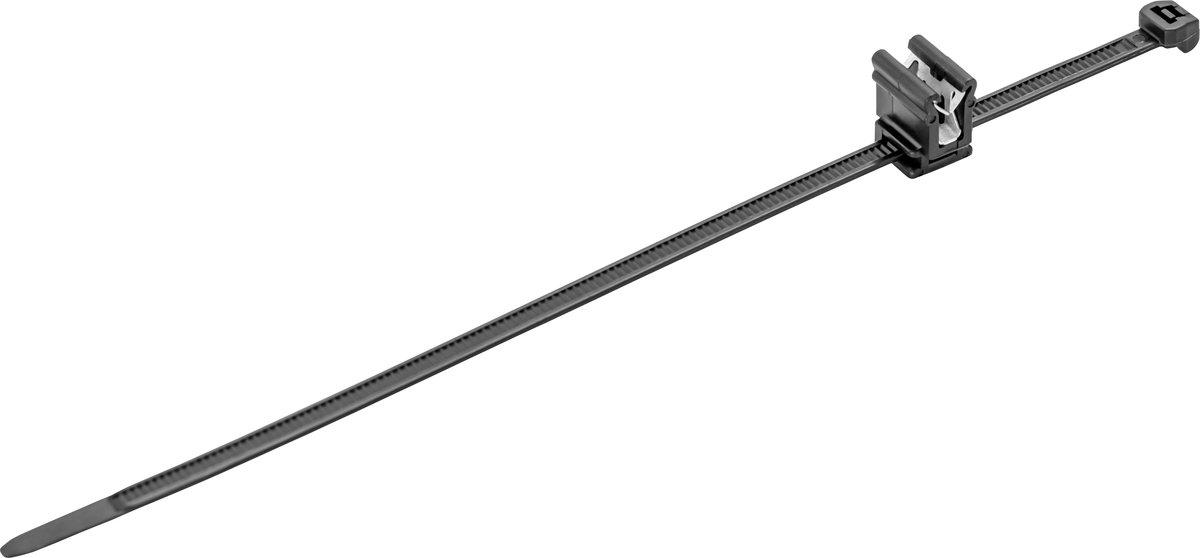 Kabelbinder 200x4,6 mm PA schwarz