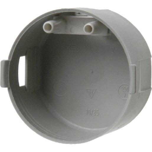 Berührungsschutzdose flach Ø 45 mm Integro / grau