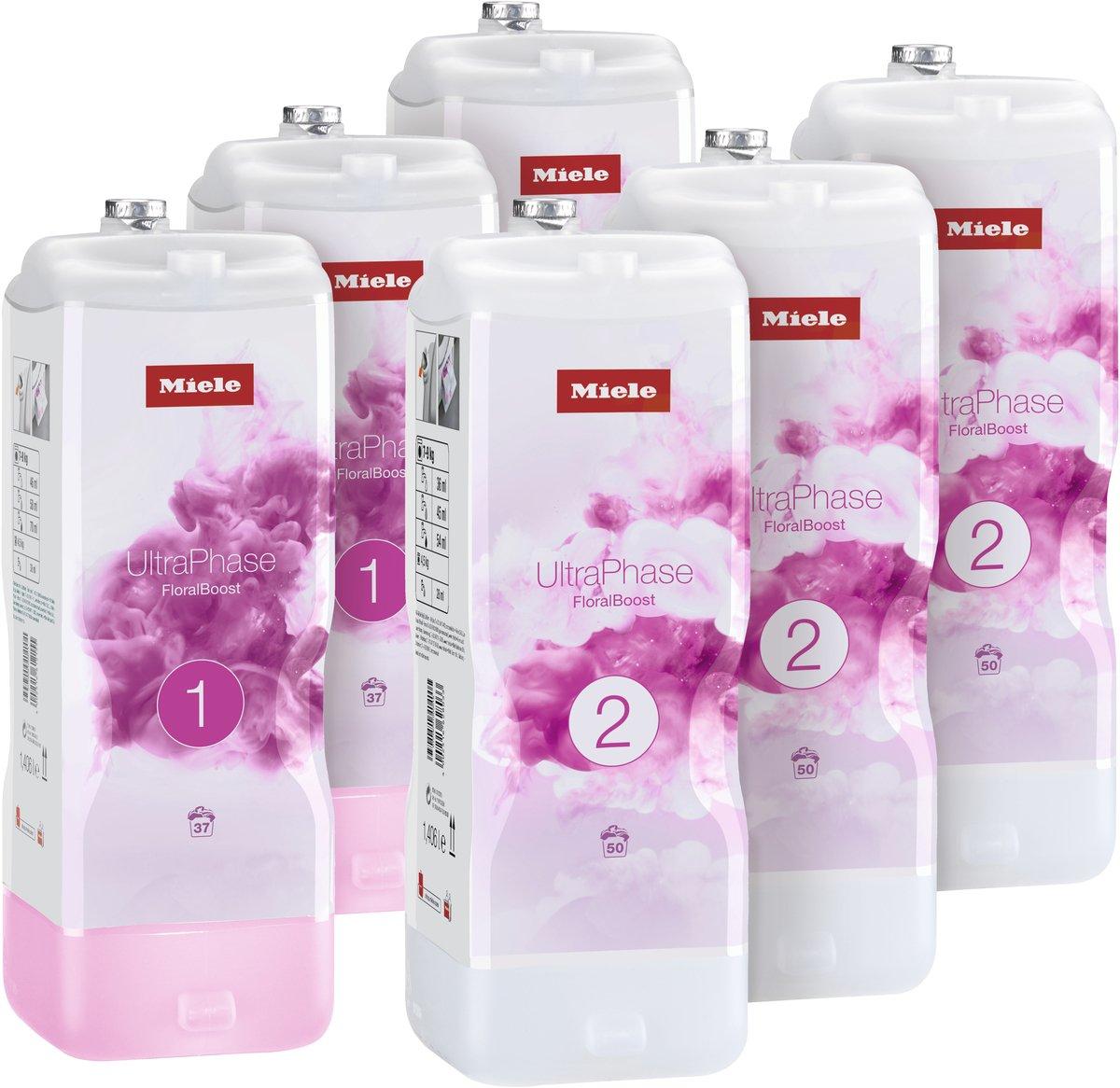 Waschmittel Set 6 Miele UltraPhase FloralBoost